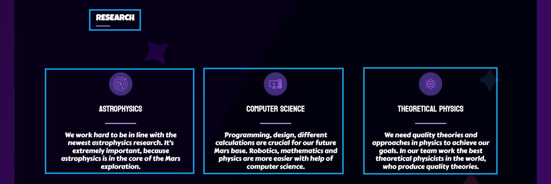 Section Research